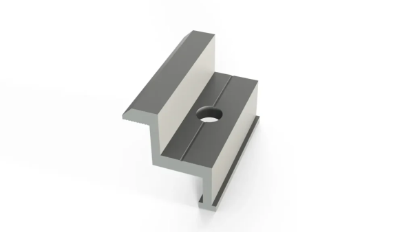 کلمپ انتهایی با آلومینیم گرید 6063