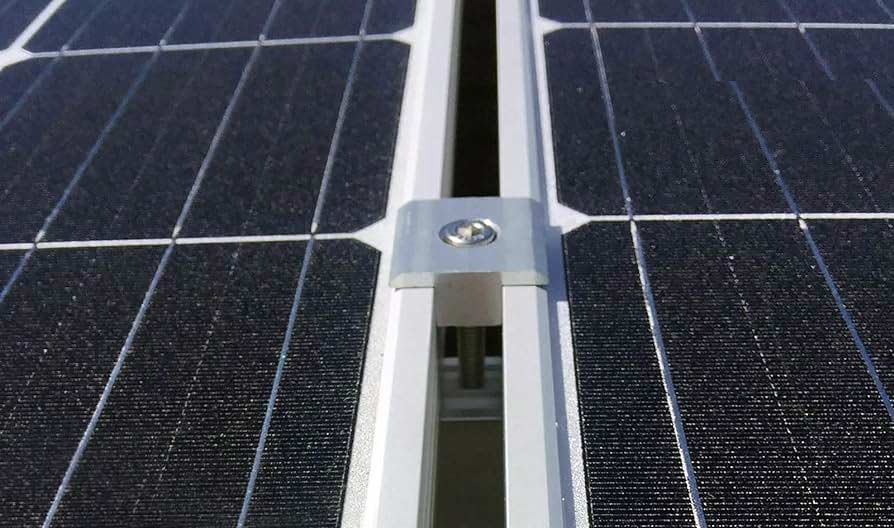 کلمپ میانی با آلومینیوم گرید 6063