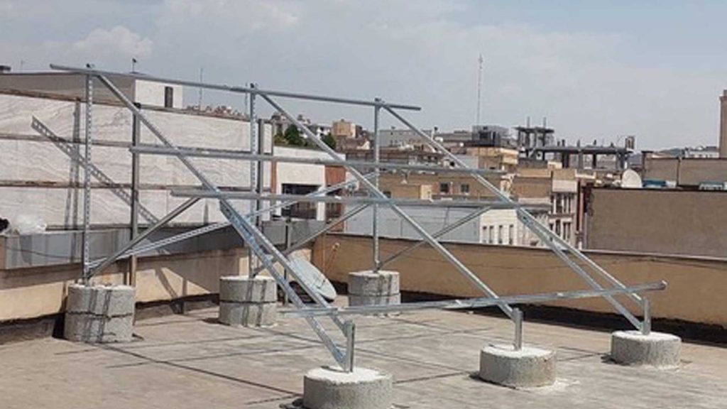 استراکچر پنل خورشیدی